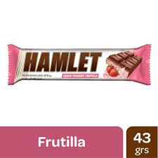 CHOCOLATE HAMLET 46 GRS YOGURT FRUTILLA